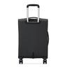 Delsey Pin Up 6 Soft Trolley, 4 Double Wheels, 78 cm, Black, 3430821