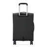 Delsey Pin Up 6 Soft Trolley, 4 Double Wheels, 55 cm, Black, 3430801