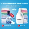 Downy Concentrate All-in-One 3x Power Valley Dew Scent Fabric Softener Value Pack 1.5Litre