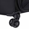 Delsey Sky Max2 Soft Trolley, 4 Wheels, 55 cm, Black