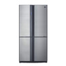 Sharp Olive Inverter Series With Plasmacluster Ion Technology 605 Ltrs (Net Capacity) French Door Refrigerator, Stainless Steel Color, SJ-FE87-SS3