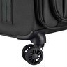 Delsey Pin Up 6 Soft Trolley, 4 Double Wheels, 68 cm, Black, 3430811