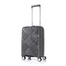 American Tourister Instagon Spinner Hard Trolley with Expander and TSA Combination Lock, 55 cm, Dark Grey