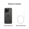 Apple iPhone15 Pro Max, 256 GB Storage, Black Titanium