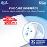 Fine Care Underpads Ultra Soft Cloth-Like Top 90 x 60cm 20 pcs