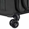 Delsey Pin Up 6 Soft Trolley, 4 Double Wheels, 78 cm, Black, 3430821