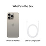 Apple iPhone15 Pro Max, 1 TB Storage, Natural Titanium