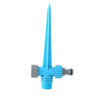 Aqua Craft Plastic Impulse Sprinkler, 1/2 inches, Blue/Grey, 27607
