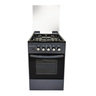 Zenan 4 Burner Gas Cooking Range, 50 x 50 cm, Grey, ZGC-50X50FG
