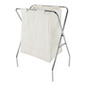 Home Folding Laundry Cloth Hamper, White, FW-7583-C