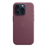 Apple iPhone 15 Pro FineWoven Case with MagSafe, Mulberry, MT4L3ZM/A