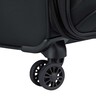Delsey Sky Max2 Soft Trolley, 4 Wheels, 71 cm, Black
