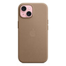Apple iPhone 15 FineWoven Case with MagSafe, Taupe, MT3C3ZM/A