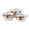 OMS Stainless Steel Cookware Set 6Pc 1041