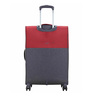 Skybags Snatch 4Wheel Soft Trolley 59cm Red Grey