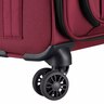 Delsey Pin Up 6 Soft Trolley, 4 Double Wheels, 78 cm, Burgundy, 3430821