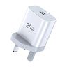 Totu 20W Travel Charger, White, CACQ011