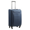 جيوردانو حقيبة سفر بسحاب مزدوج، 4 عجلات مرنة، 28 بوصة، أزرق داكن، 163121