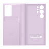 Samsung S23 Ultra Smart View Wallet Case, Lavender, EF-ZS918CVEGWW