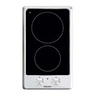 Glemgas Built-in Electric Cooking Hob, 2 Ceramic Hobs, 30 cm, Stainless Steel, GTH32KIX