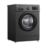 LG Front Load Washing Machine, 7 Kg, 1200 RPM, Middle Black, F2J3HYL6J