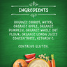 Gerber Organic Apple Pumpkin Carrot & Oats Fruits & Cereals For Baby From, 6 Months, 110 g