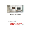 Ikon Swivel LCD/LED TV Bracket, 26 to 55 inches, Black, IKTS500