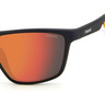 نظارة شمسية مستطيلة للرجال، لون برتقالي، 7040/S