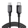 Ugreen USB-C to Lightning Cable, 1 m, Black, 60751