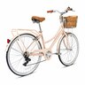 Spartan 24 inches Platinum Women's  City Bicycle, Extra Small, Peach, SP-3128-XS