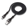 Voz Nylon Braided Micro Cable, 2.4A, 1 M,Gray, VMC04