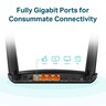 TP-Link Wireless Dual Band Gigabit Router, 4G+ Cat6, Black, AC1200