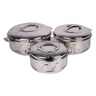 Chefline Stainless Steel Hot Pot Royal Naksh 1.5Ltr 2.5Ltr 3.5Ltr