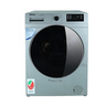 Nobel Front Load Washing Machine, 10 Kg, 1200 RPM, Silver/Black, NWM1000FS