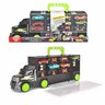 Dickie Truck Carry Case with 4 Die-Cast Vehicles, Assorted, 203747007