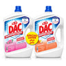 Dac Disinfectant Rose 2.9 Litre + Floral 2.9 Litre