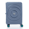 امريكان توريستر حقيبة سفر دوارة بعجلات صلبة سبينر مع قفل TSA، 55 سم، رمادي أزرق