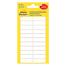 Avery 32 x 10 mm Permanent Multipurpose Labels, 132 Labels/6 Page, White, 3044