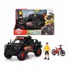 Dickie Downhill Racing Off-Road Vehicle and Bicycle Playset, Multicolor, 203834006