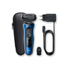 Braun Wet and Dry Shaver With Travel Case, Blue, 61-B1000s