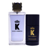 Dolce & Gabbana K Travel Set Eau De Toilette For Men, 100 ml + 75 g Deodorant Stick