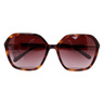 Lacoste Women's Square Sunglasses, Brown, 962S60
