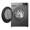 Hisense Smart Front Load Washer & Dryer, 9/6 kg, 1400 RPM, Titanium Grey, WDQA9014EVJMW