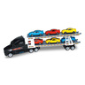 Skid Fusion Transporter Friction Truck With 6 Cars 666-29J
