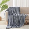 Bravo Flannel Blanket 160x220cm Grey