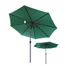 Campmate Beach Umbrella, Green, H2.37cm, 2701