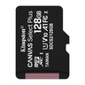 كينجستون بطاقة ذاكرة رقمية آمنة 128 جيجا باللون الأسود SDCS2/128GBSP