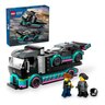 Lego Race Car and Car Carrier Truck, 4 pcs, 60406