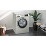 Siemens iQ300 Front Load Washing Machine, 8 kg, 1400 RPM, Silver Inox, WM14U28XGC