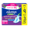 Always Aloe Cool Pads for Heavy Days XL Maxi Thick Sanitary Pads 48 pcs